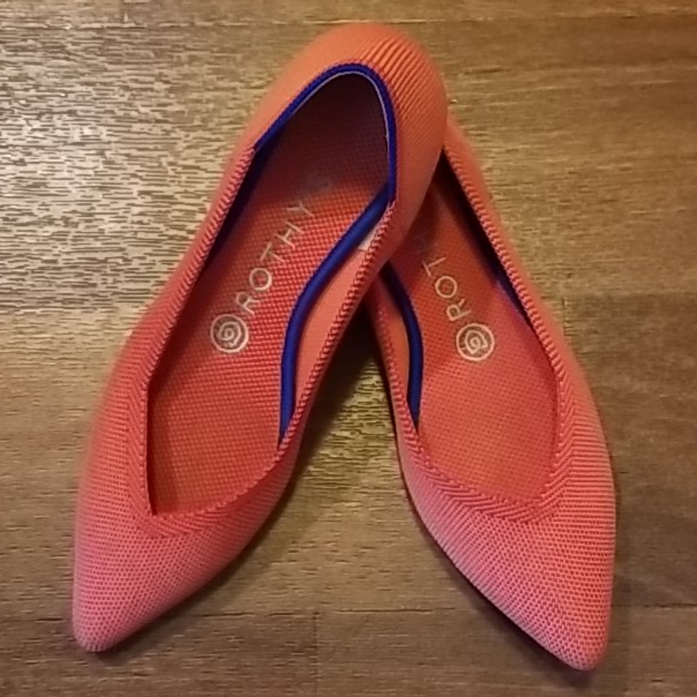 *RETIRED* Rothy's "The Point" in Persimmon